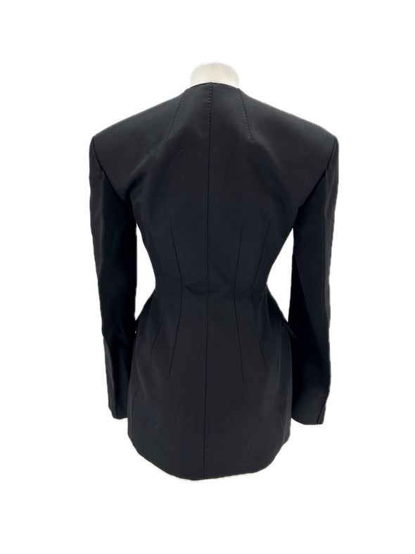 Robe blazer noire