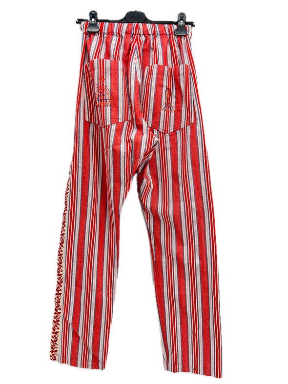 Pantalon à rayures