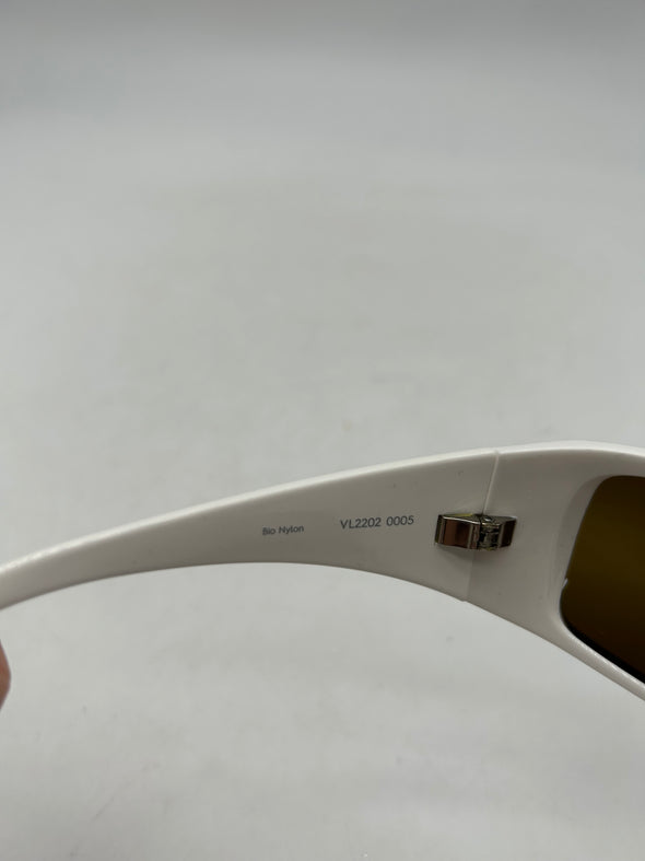 Lunettes de soleil blanches