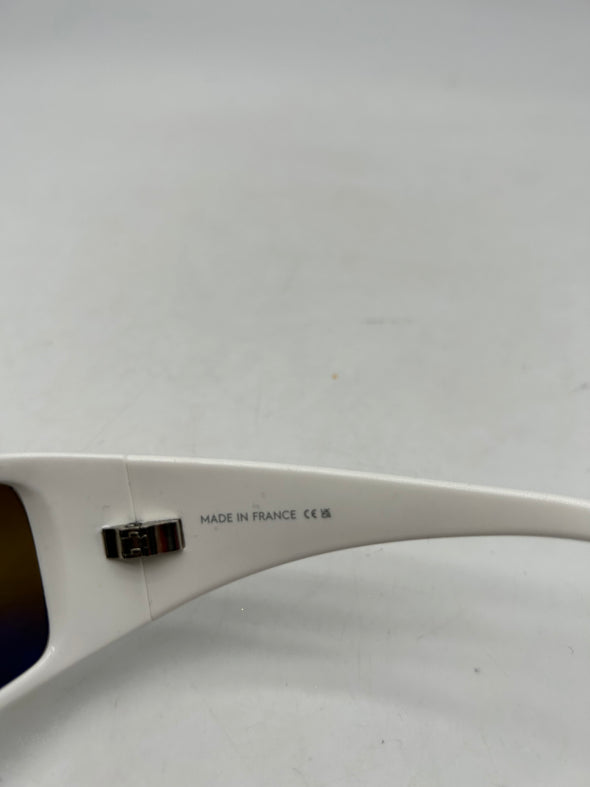 Lunettes de soleil blanches