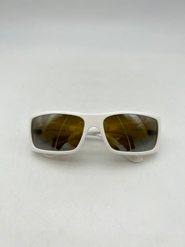 Lunettes de soleil blanches