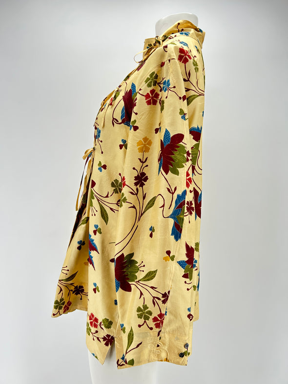 Chemise en soie "Verveine"
