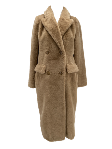 Manteau en fausse fourrure