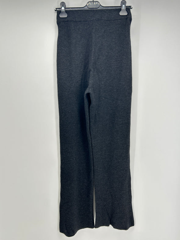 Pantalon gris en laine