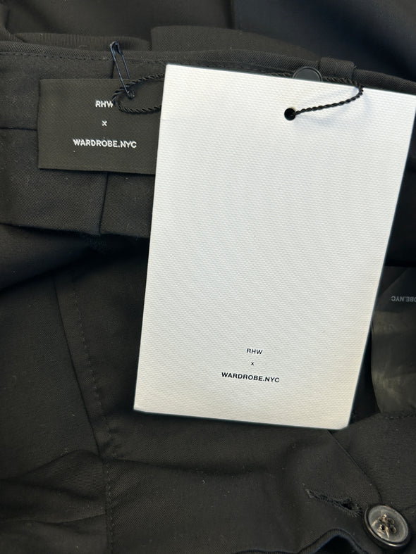 Pantalon en laine noire