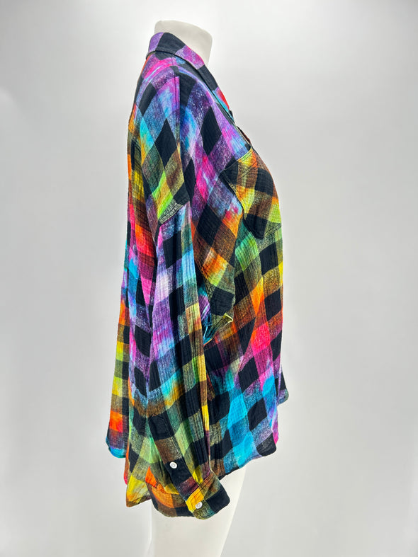 Chemise multicolore