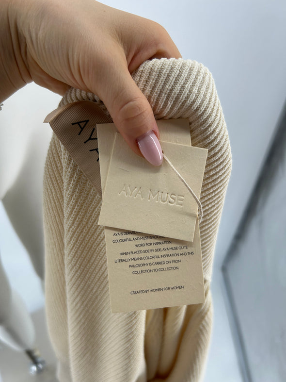 Cardigan écru