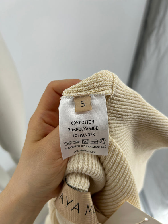 Cardigan écru
