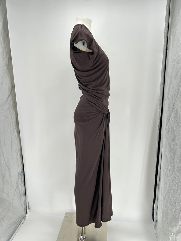 Robe marron