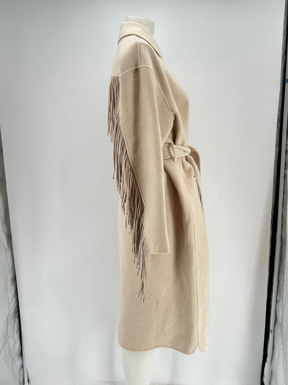 Trench-coat en laine