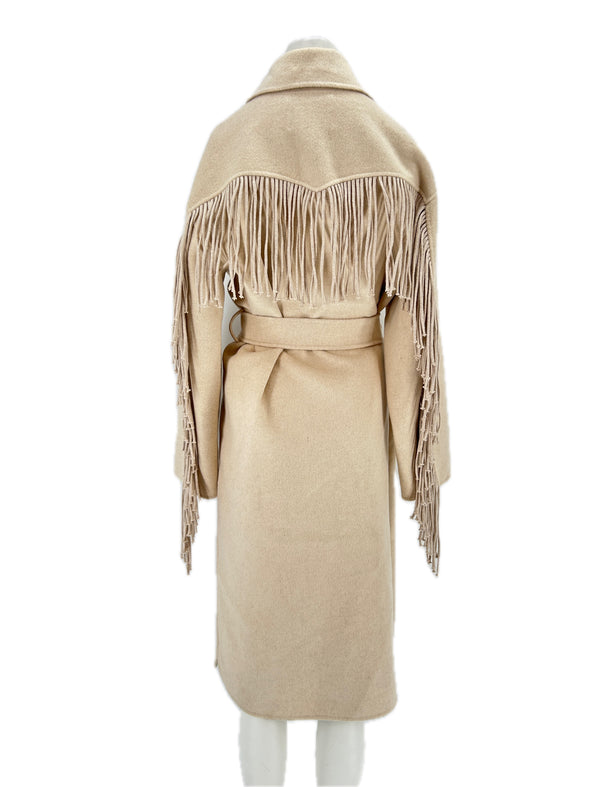 Trench-coat en laine