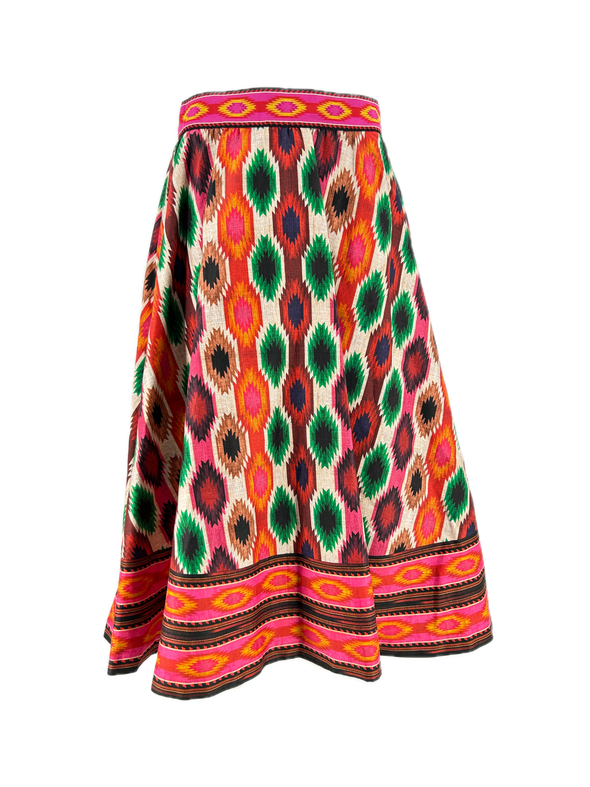 Jupe colorée