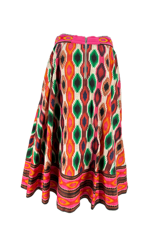 Jupe colorée