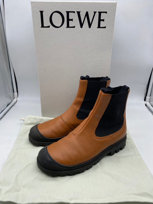 Boots "Chelsea" en cuir