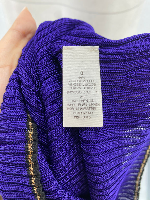 Top asymétrique violet