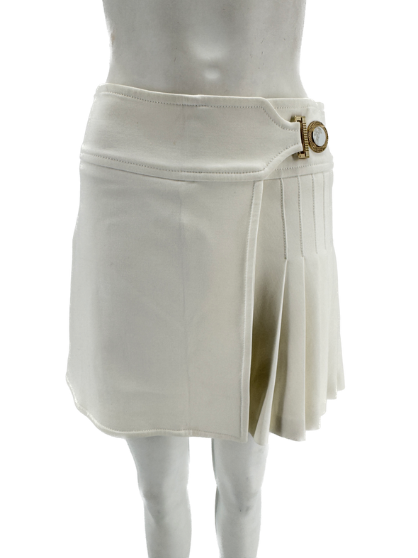Mini jupe blanche