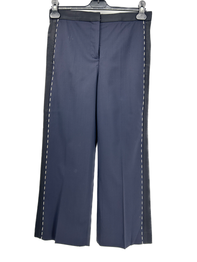 Pantalon droit bleu marine