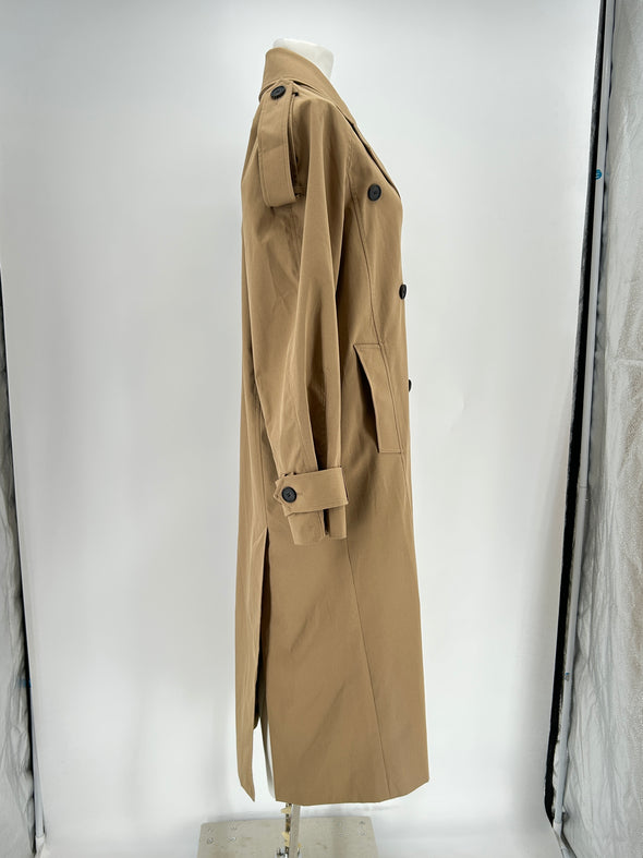 Trench-coat marron clair