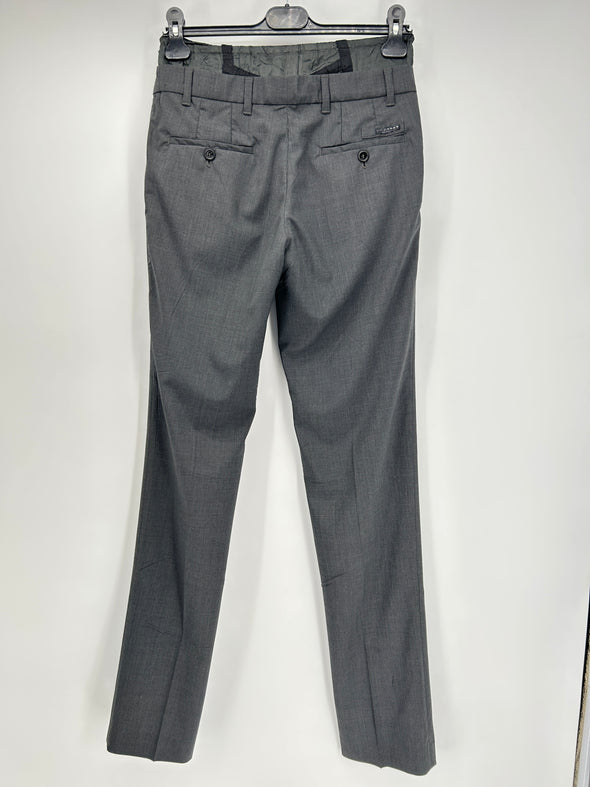 Pantalon doube taille gris