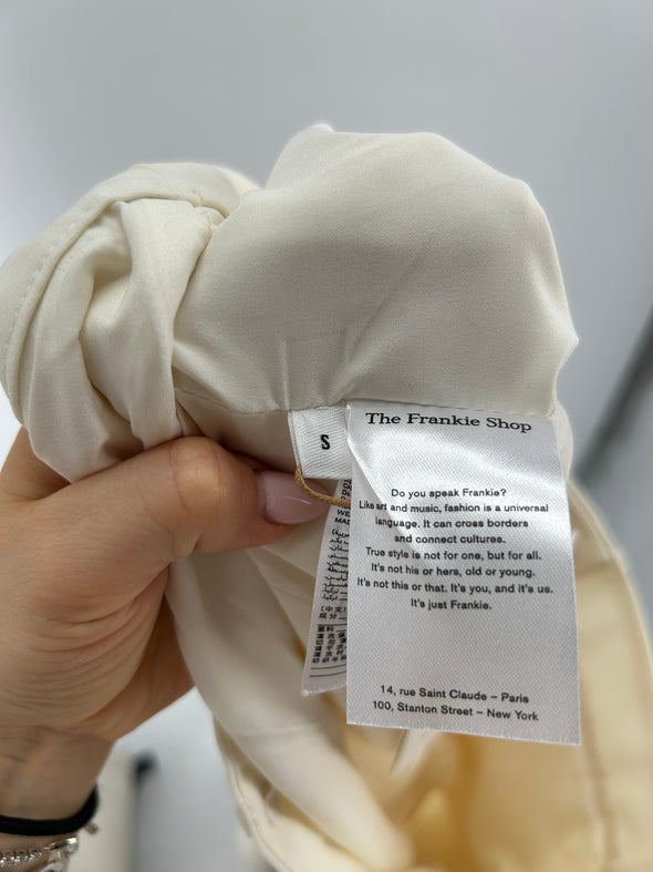 Pantalon en laine mélangée