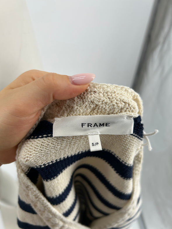 Cardigan bicolore