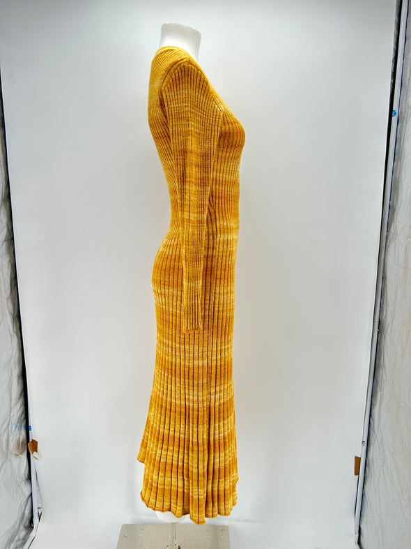 Robe jaune "Manifi"