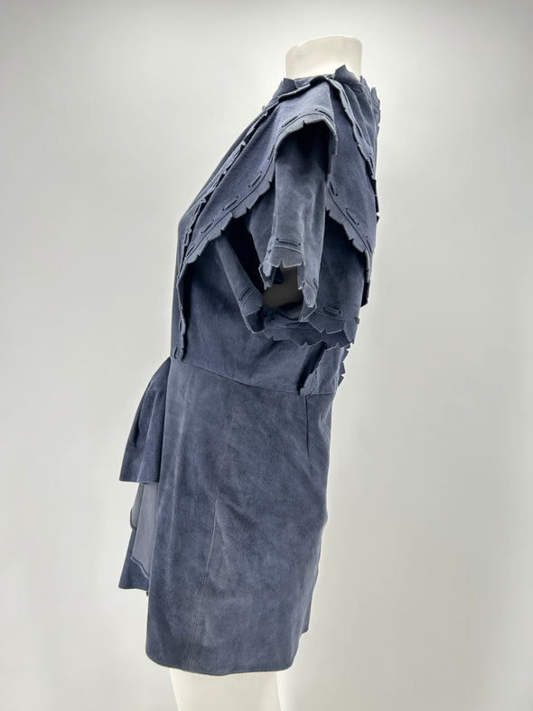 Robe en daim "Aleati"