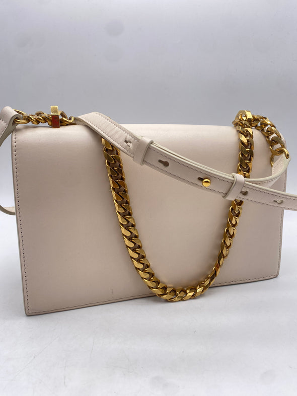 Sac à bandoulière "The Jewelled Satchel" en cuir