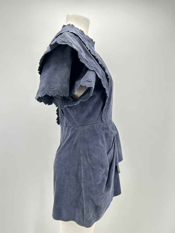 Robe en daim "Aleati"