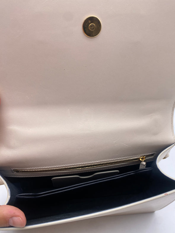 Sac à bandoulière "The Jewelled Satchel" en cuir