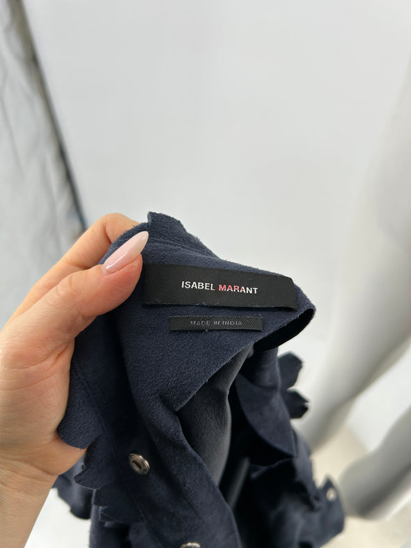 Robe en daim "Aleati"