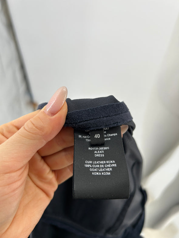 Robe en daim "Aleati"