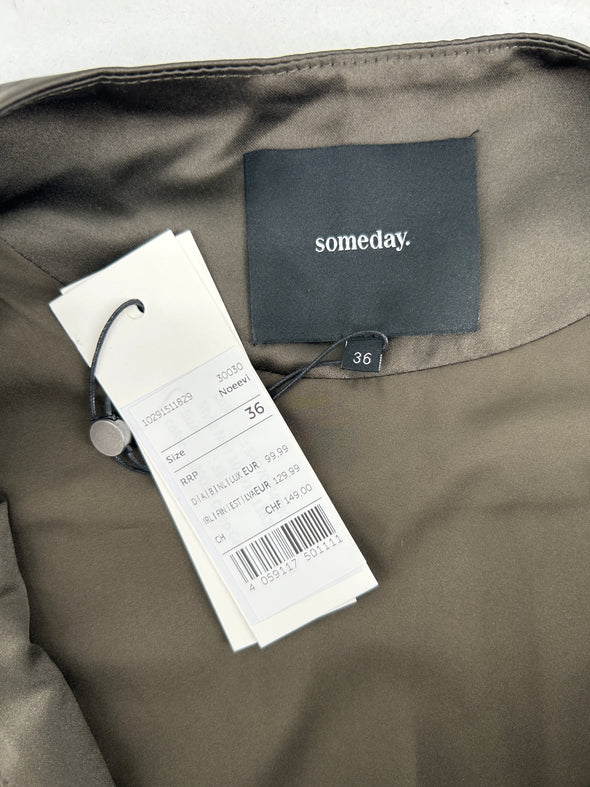 Bomber sans manches kaki "Noeevi"
