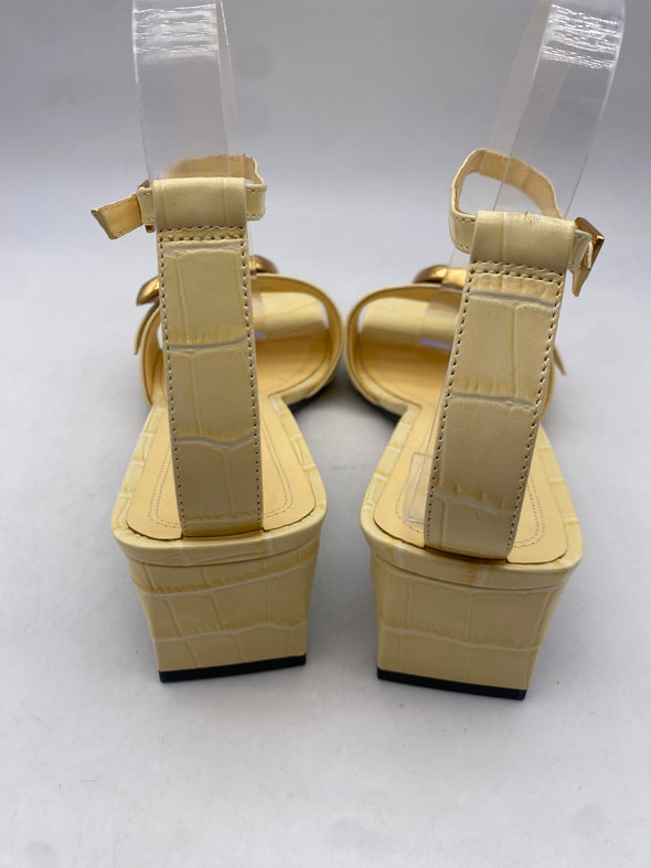 Sandales jaune