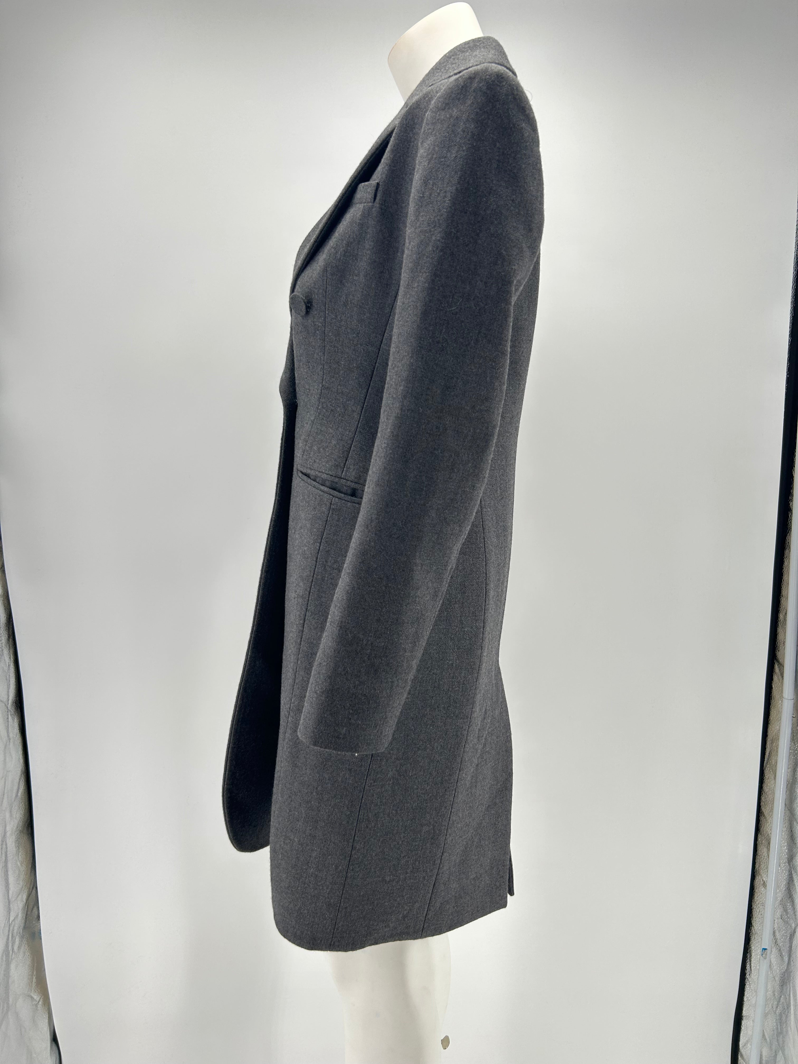 Manteau hotsell cintré gris