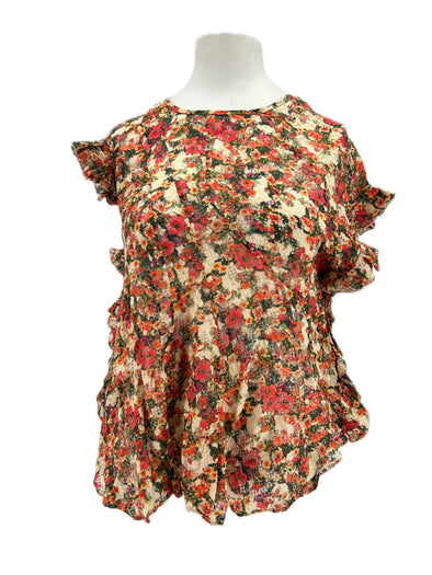 Blouse fleurie