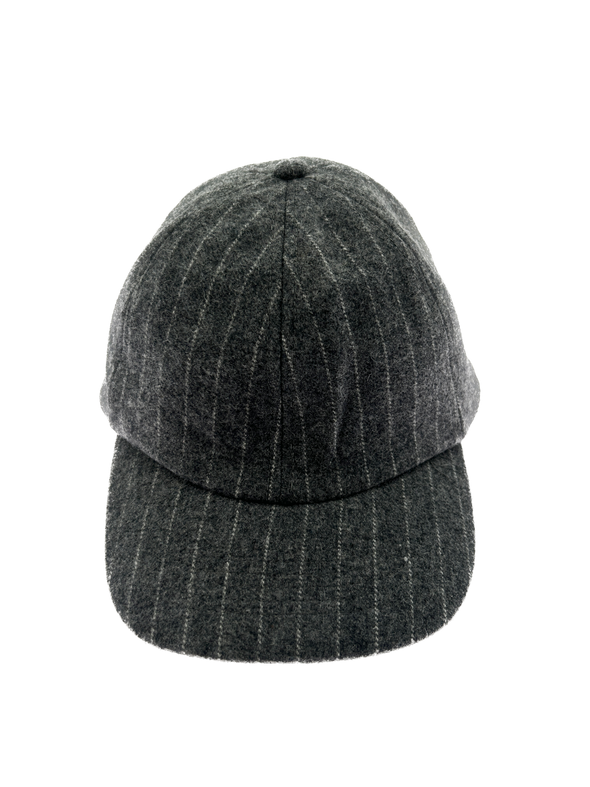 Casquette grise à rayures "Biarna"
