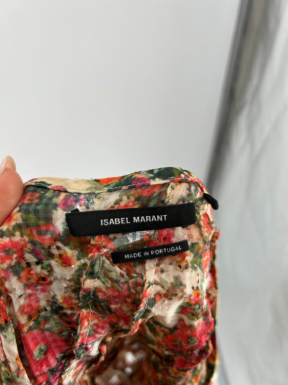 Blouse fleurie