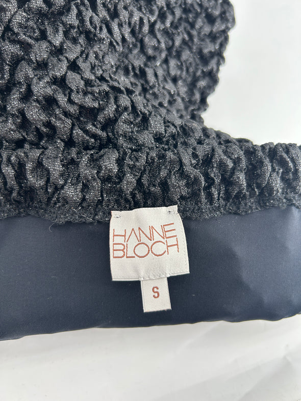 Robe tube noir "Nido Shimmer"