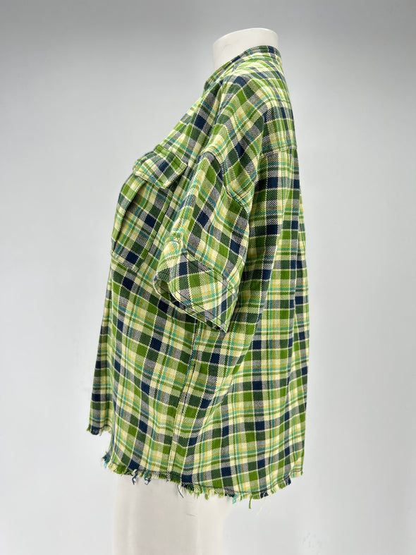 Chemise à carreaux