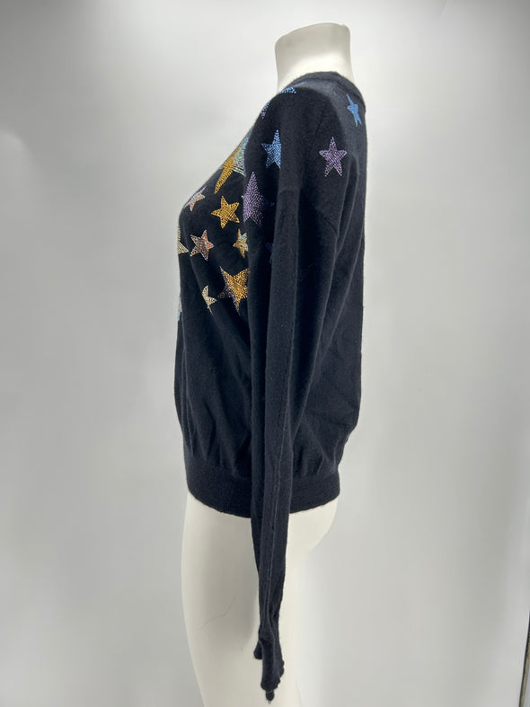 Pull en cachemire noir
