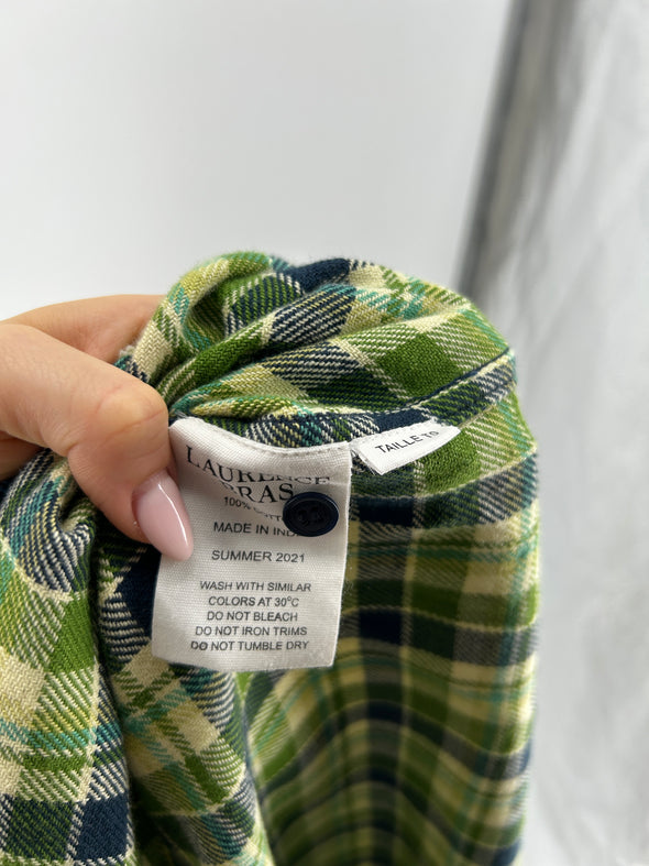 Chemise à carreaux