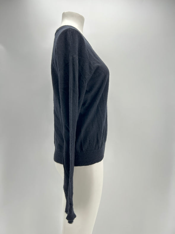Pull en cachemire noir