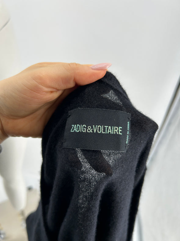 Pull en cachemire noir