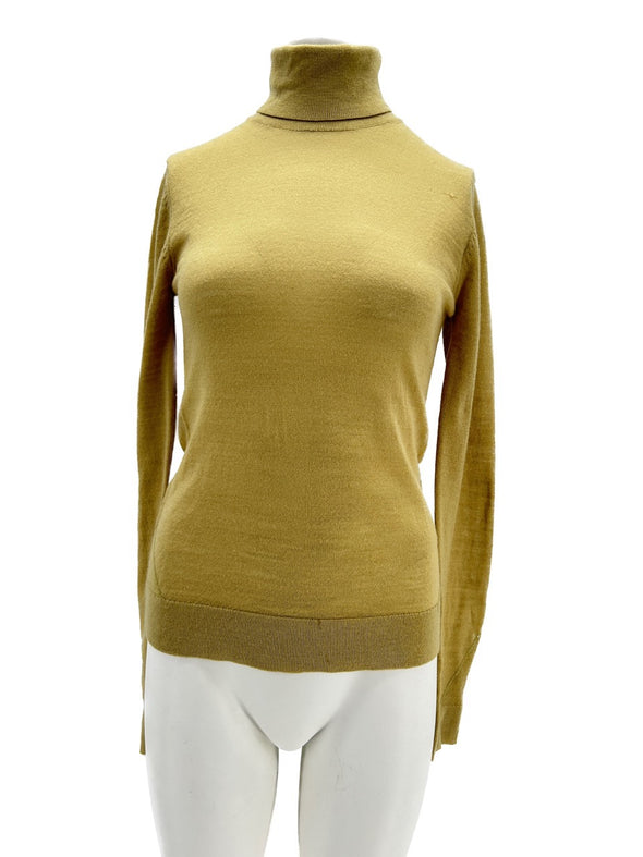 Pull en laine beige