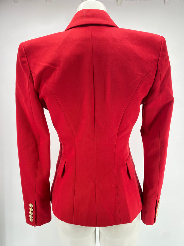 Veste rouge en laine