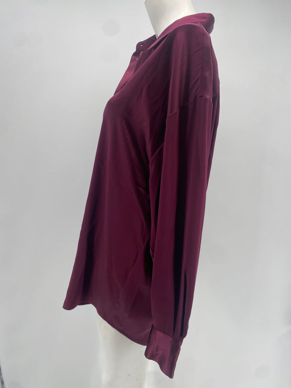Chemise satinée