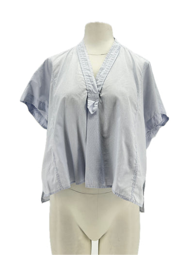 Blouse bleue