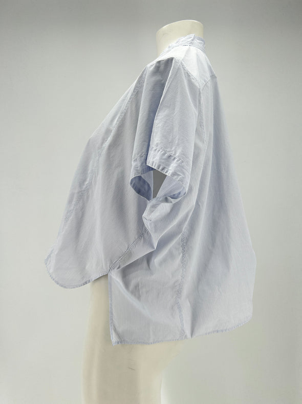 Blouse bleue