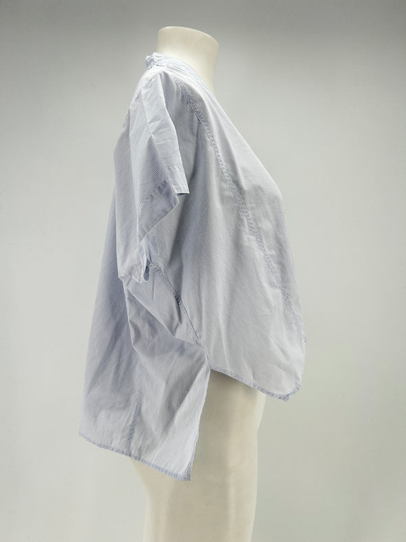 Blouse bleue